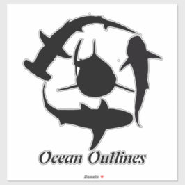 シャーク・ステッカー シール