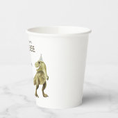 シャーク&ディノ第3期の誕生日シャーク恐竜パーティー 紙コップ (左)