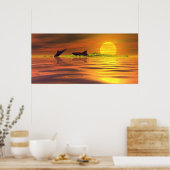 シャーク・ドルフィン・ザ・ライフ・ゲーム ポスター (キッチン)