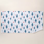 シャーク ビーチタオル (正面)