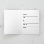 シャーク・プランクス・カード 招待状 (内部)