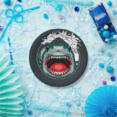 シャーク ペーパープレート (パーティー)