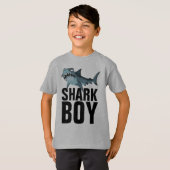 シャーク・ボーイ・ボーイ・キッズTシャツ Tシャツ (正面フル)