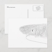 シャーク ポストカード (正面/裏面)