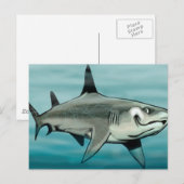シャーク ポストカード (正面/裏面)