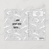 シャーク ポストカード (裏面)