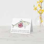 シャーク・マザーズデイ・カード カード (黄色い花)