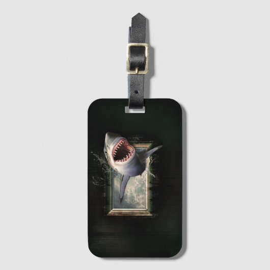 シャーク ラゲッジタグ (正面縦)