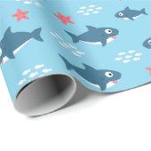 シャーク ラッピングペーパー (ロールコーナー)