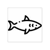 シャーク ラバースタンプ (インプリント)