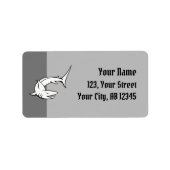 シャーク ラベル (正面)