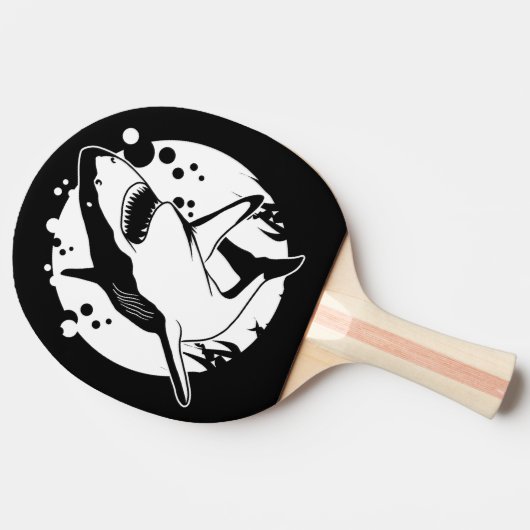 シャーク 卓球ラケット (横)