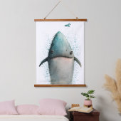 シャーク 吊り下げ型タペストリー (寝室)