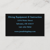 シャーク 名刺 (裏面)