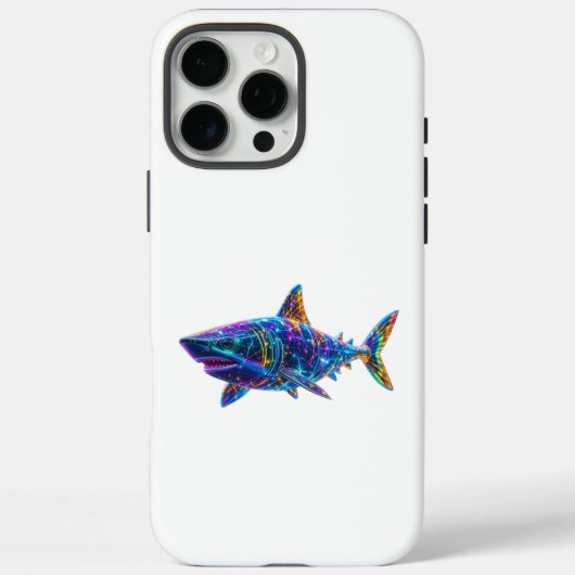 シャーク – 明るい芸術 Case-Mate iPhoneケース (裏面)