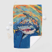 シャーク「Art by Kids」 ゴルフタオル (インサイチュ)
