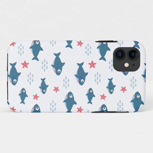 シャーク Case-Mate iPhoneケース (裏面(横))