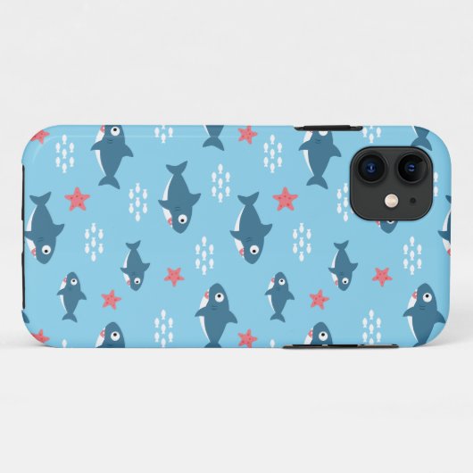 シャーク Case-Mate iPhoneケース (裏面(横))