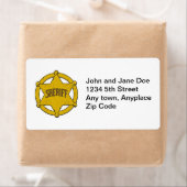 シャーシフススターバッジ ラベル (インサイチュ)