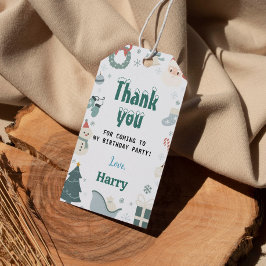 シャーストマスバースデーパーティー感謝お願いギフトラベル ギフトタグ