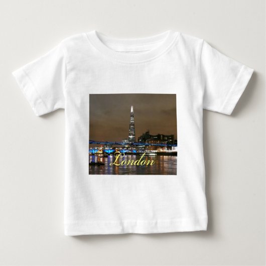 シャードすごいロンドン ベビーTシャツ (正面)