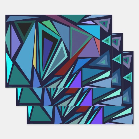 シャードラッピング紙 ラッピングペーパーシート (セット)