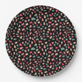 シャード – カラー01 – 黒 ペーパープレート (正面)