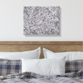 シャーパイグラフィティキャンバス キャンバスプリント (インサイチュ (寝室))