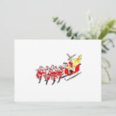 シャーパイサンタスクリスマスカード シーズンカード (スタンド正面)