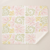 シャーパブランケットとモダンフローラデザイン。 シェルパブランケット (正面(横))