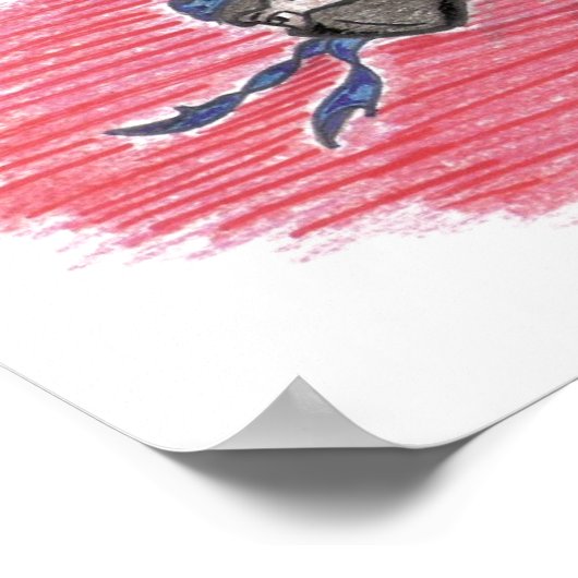 シャーピー忍者ロゴポスター ポスター (角)