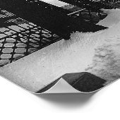 シャーブルック通りイン冬，モントリオール・ノットマン –  ポスター (角)