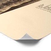 シャーブルック，ケベック，カナダパノラママップ – 1881 ポスター (角)