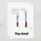 シャープなグリーティングカード シーズンカード (正面/裏面)