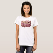 シャープなゴールドのWINE FIXES EVERYTHING Tee v2 Tシャツ (正面フル)