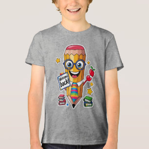 シャープなスタイルでおかえり! トライブレンドTシャツ