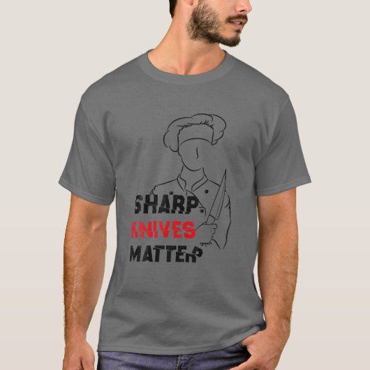 シャープなナイフおもしろいマター2022 Tシャツ (正面)