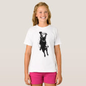シャープなモーションコンタ Tシャツ (正面フル)