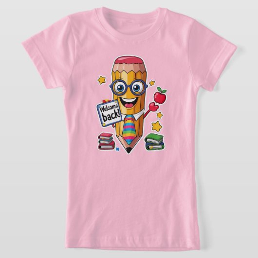シャープな印象 - 新学期の始まり！ Tシャツ (レイダウン)