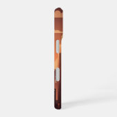 シャープな幾何学的な都市のビンテージ iPhone 16ケース (右側面)