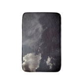 シャープな雲 バスマット (正面縦)