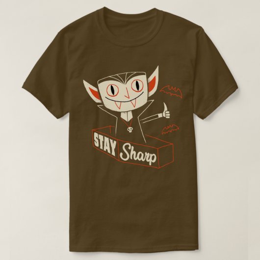 シャープを保つ Tシャツ (デザイン正面)