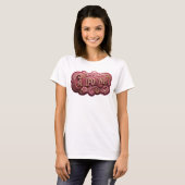 シャープゴールドCALIFORNIAプリント Tシャツ (正面フル)