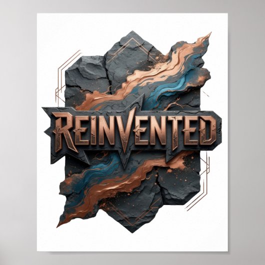 シャープゴールドREINVENTED ウェアラブルアート ポスター (正面)