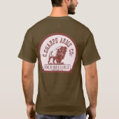 シャープス銃 Tシャツ (裏面)