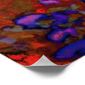 シャープターン – Motocross Dirt-Bike Racer ポスター (角)