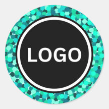 シャープティール（緑がかった色）抽象芸術モダンきらめき