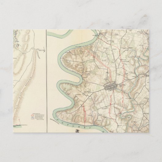 シャープバーグ・ハーパーズ・フェリー・アンティータム ポストカード (正面)