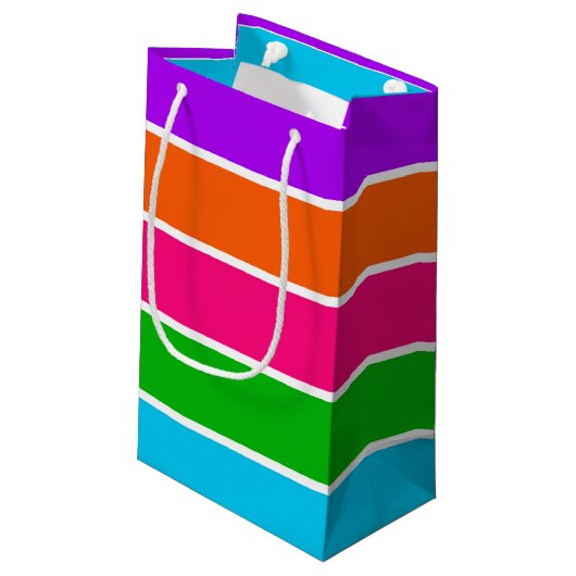 シャーベストライプット スモールペーパーバッグ (裏面アングル)