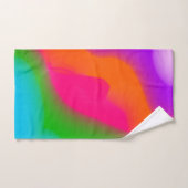 シャーベットの水の色 バスタオルセット (ハンドタオル)